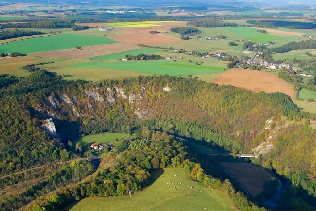 Lesse En Ciel Vous Accueille Avec Plaisir . Villa Houyet Kültér fotó